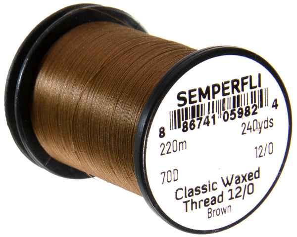 Semperfli Classic Waxed Thread 12/0 - 240 yards