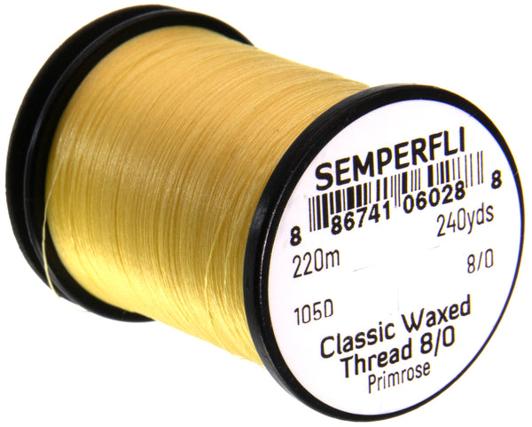 Semperfli Classic Waxed Thread 8/0 - 240 yards