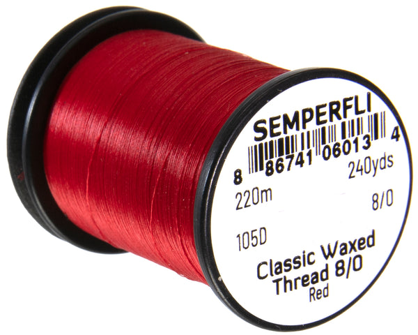 Semperfli Classic Waxed Thread 8/0 - 240 yards