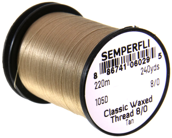 Semperfli Classic Waxed Thread 8/0 - 240 yards