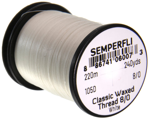 Semperfli Classic Waxed Thread 8/0 - 240 yards