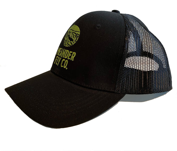 Meander Fly Co Snapback Truckers Hat