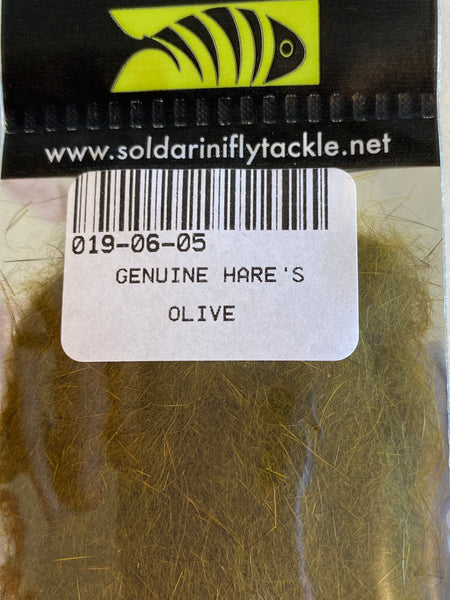 Soldarini Genuine Hares Ear Dubbing