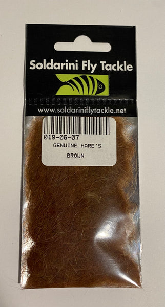 Soldarini Genuine Hares Ear Dubbing