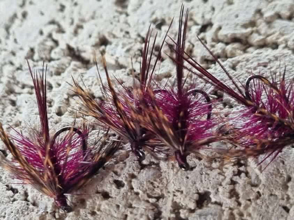 Rivulet Fly Fishing- Claret Dabbler
