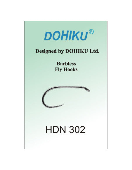 Ganci DOHIKU HDN-302 Per Mosca Barbless, Bagnato E Ninfa, Made In Slovakia