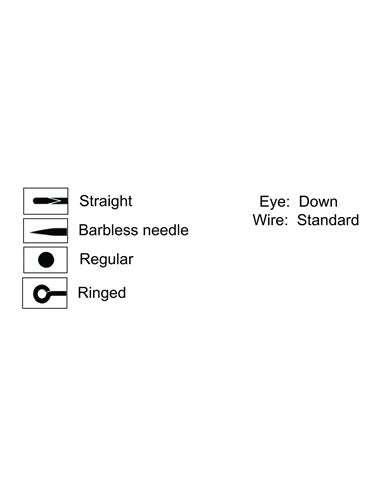 Dohiku HDN 302 Barbless Hook- Wet