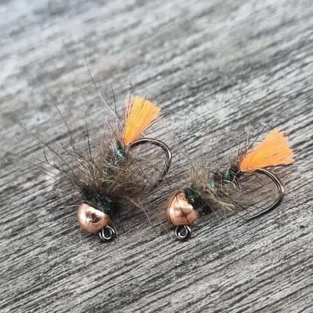 Rivulet Fly Fishing- Orange Tag Nymph – Meander Fly Co