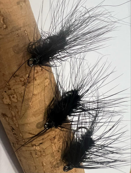 Rivulet Fly Fishing- Black Woolly Worm