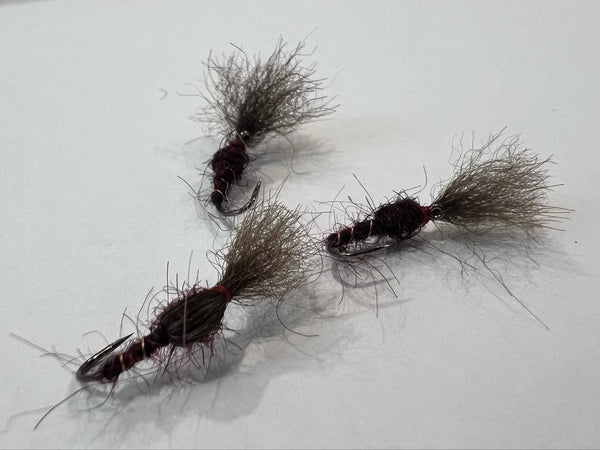 Rivulet Fly Fishing- Possum Shaving Brush Emerger