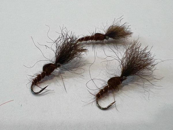 Rivulet Fly Fishing- Possum Shaving Brush Emerger