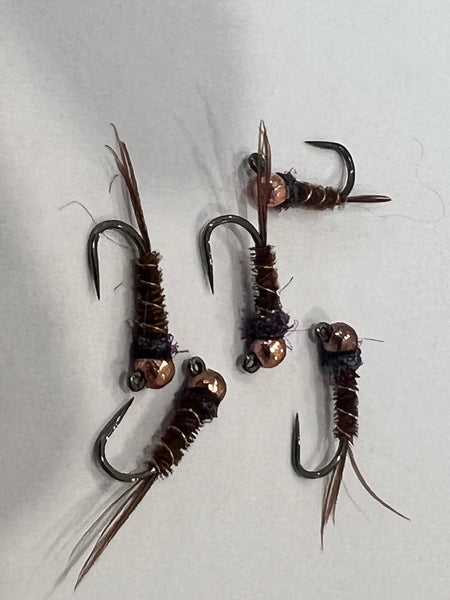 Rivulet Fly Fishing- Purple Hot Spot Pheasant Tail Nymph