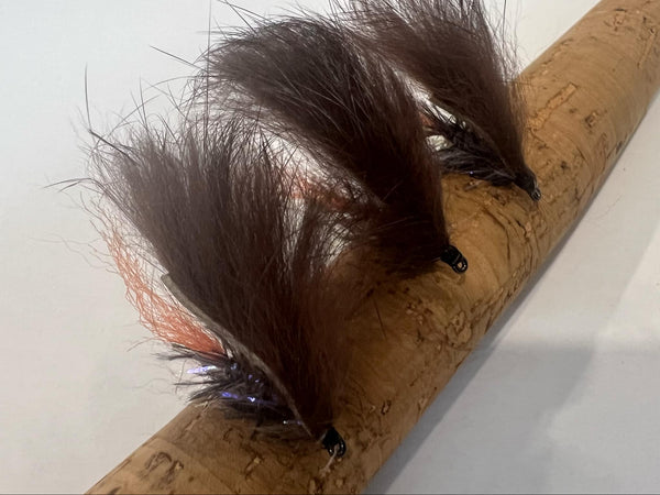 Rivulet Fly Fishing- UV Brown Straggle Zonker