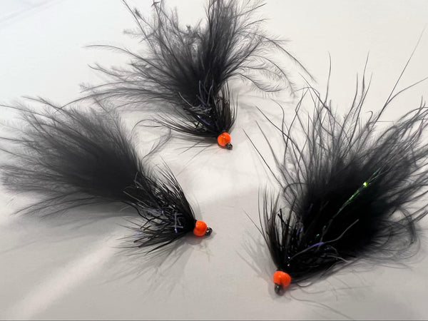 Rivulet Fly Fishing- Black Straggle Bugger