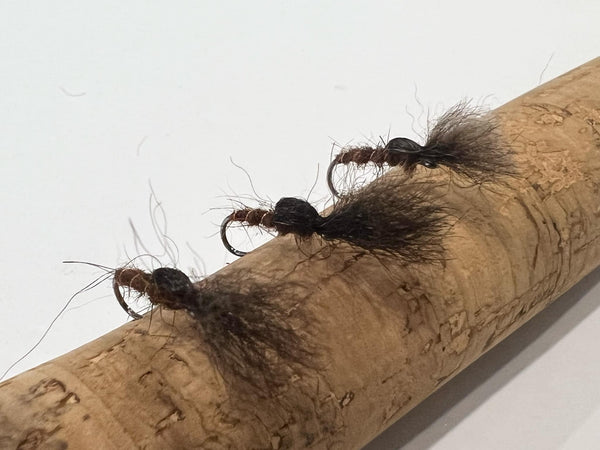 Rivulet Fly Fishing- Possum Shaving Brush Emerger