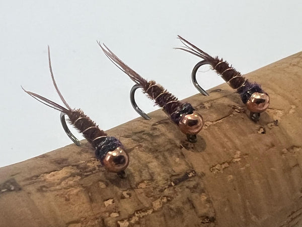 Rivulet Fly Fishing- Purple Hot Spot Pheasant Tail Nymph