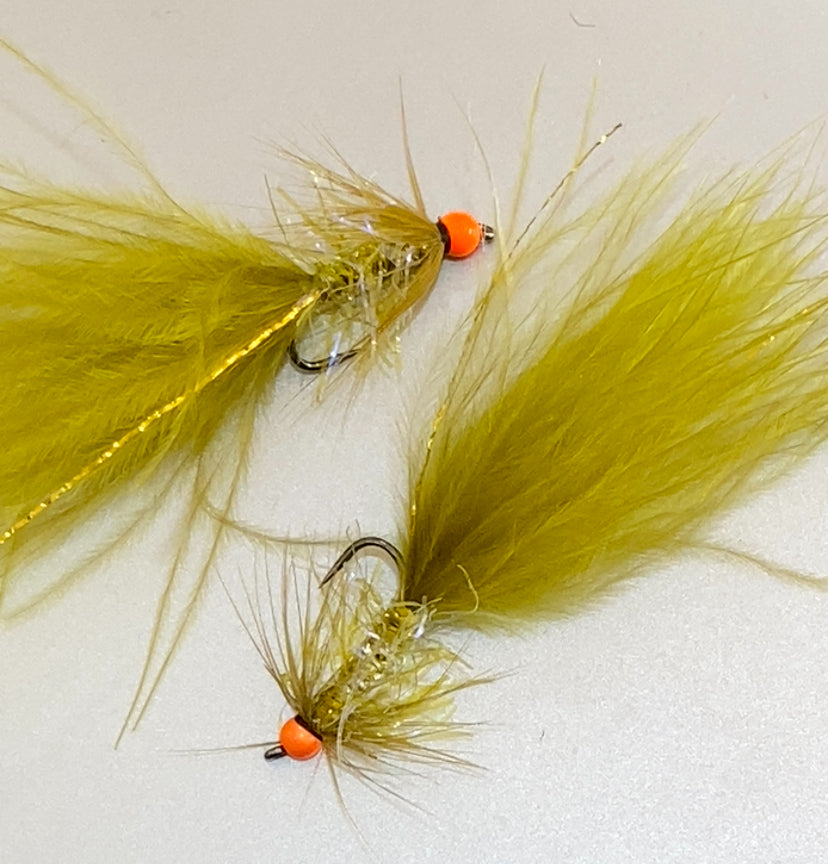 Rivulet Fly Fishing- Olive Straggle Bugger