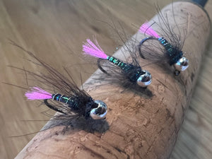 Riseley Trout Flies- Tag Style Jig Nymph