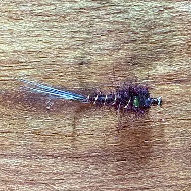Riseley Trout Flies- Dark Claret Scruffy Nymph