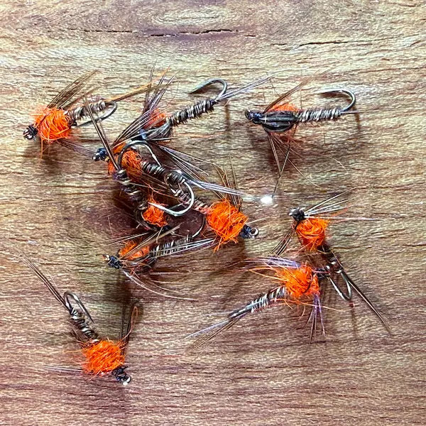 Riseley Trout Flies- Fiery Pheasant Tail Nymph