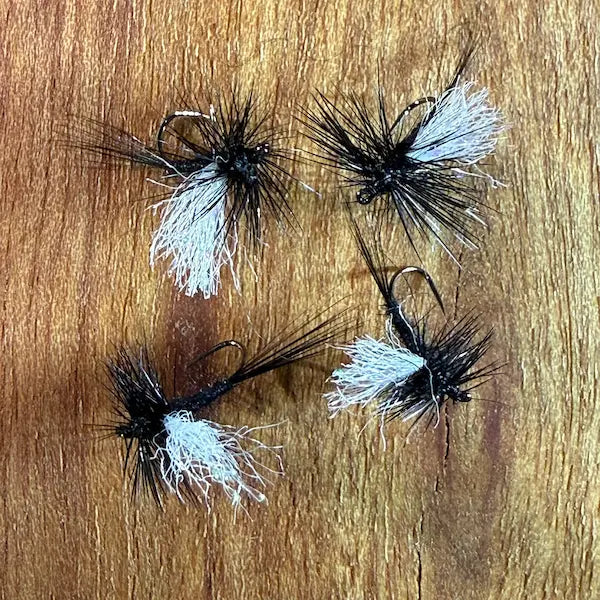 Riseley Trout Flies- Tassie Spinner Black