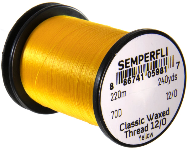 Semperfli Classic Waxed Thread 12/0 - 240 yards