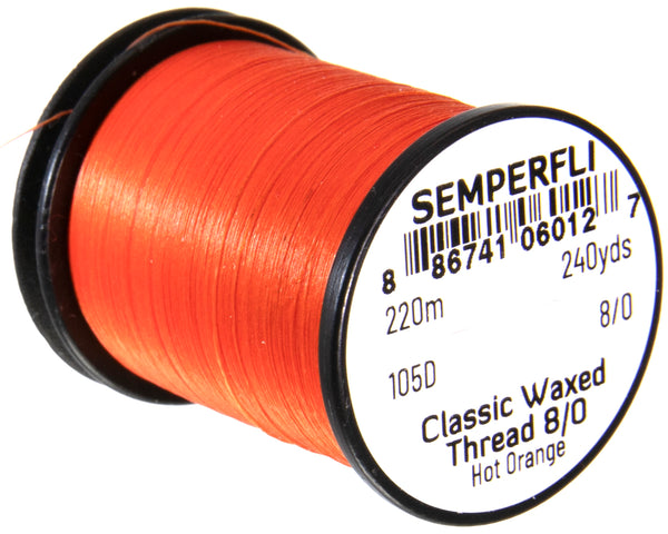 Semperfli Classic Waxed Thread 8/0 - 240 yards