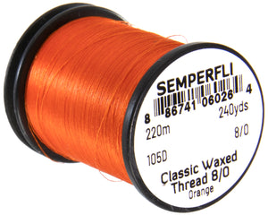 Semperfli Classic Waxed Thread 8/0 - 240 yards