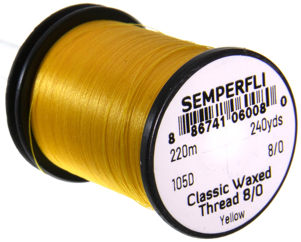 Semperfli Classic Waxed Thread 8/0 - 240 yards
