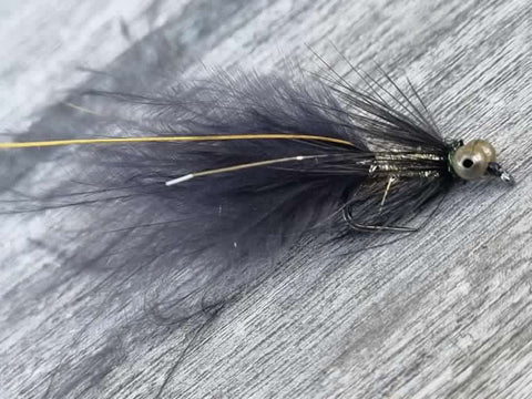 Rivulet Fly Fishing- Black Humungus