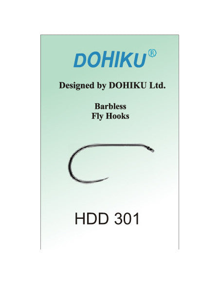 Dohiku HDD 301 Barbless Hook- Dry