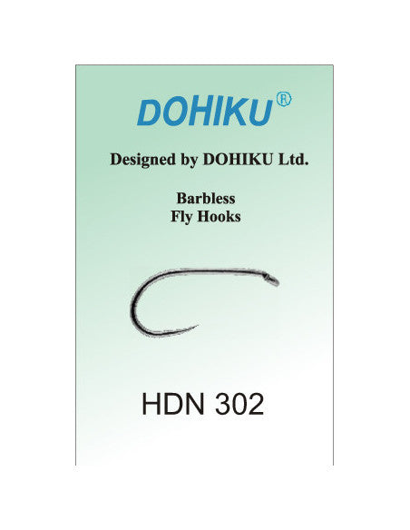 Dohiku HDN 302 Barbless Hook- Wet