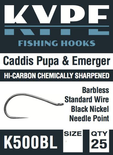Kype 500BL Caddis Pupa & Emerger Hooks