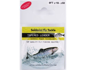 Soldarini Fly Tackle Classic Clear Tapered Leader